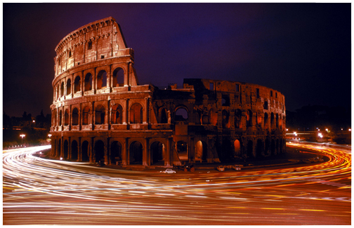 ©Ted Grant, Coliseo Romano, Roma Italia