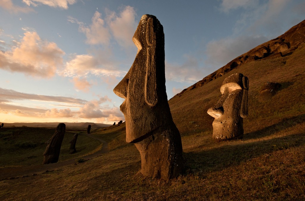©Jim Richardson, Isla de Pascua Chile, Moai.
