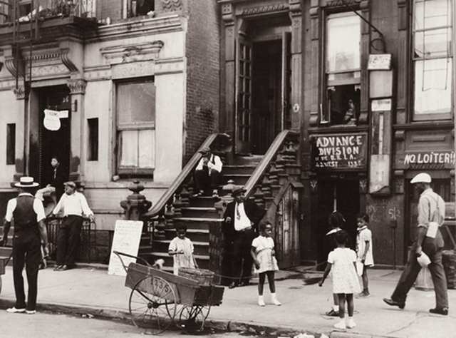 ©Sid Grossman, 1939, Harlem, Nueva York