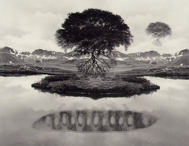 ©Jerry Uelsmann, 1969, De la serie "Sueños Análogos"