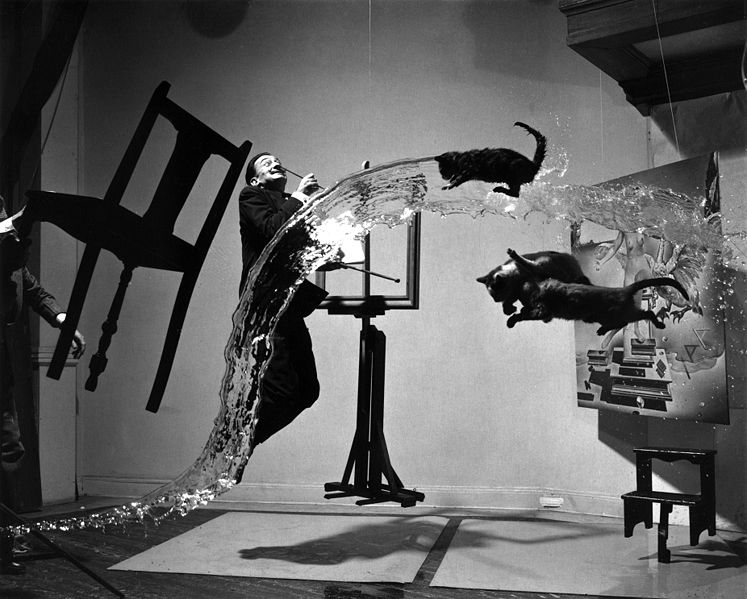 ©Philippe Halsman, 1948, Dali Atomico