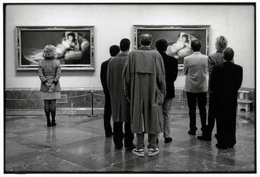 ©Elliott Erwitt, 1995, Museo del Prado Madrid, España