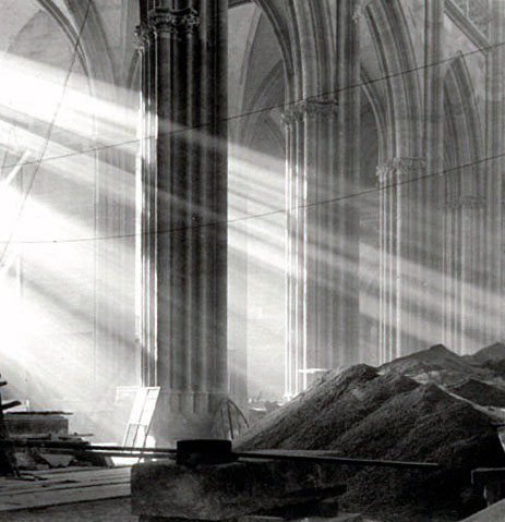 ©Josef Sudek, 1928, Catedral de Dan Vitus, Praga 1928